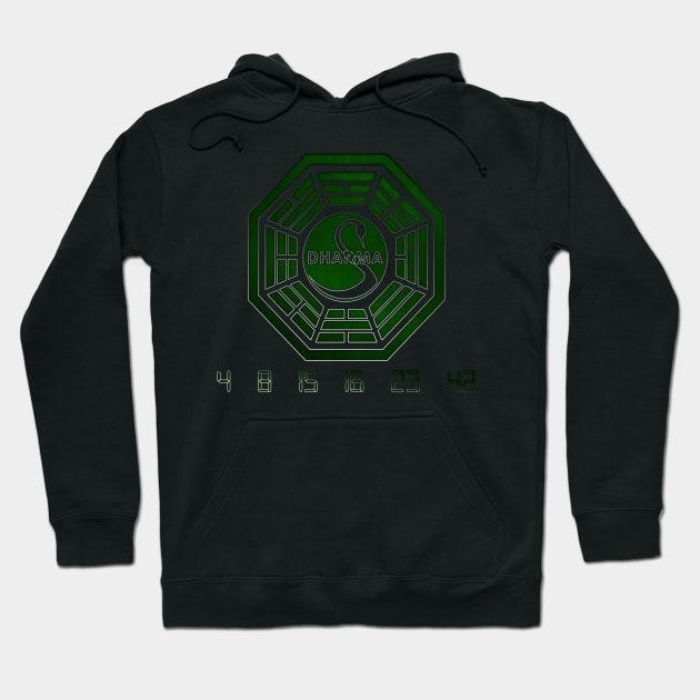 Dharma Initiative Numbers Hoodie by Meta Cortex